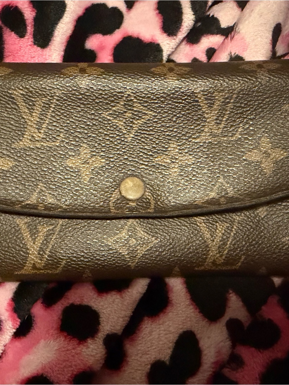 Louis Vuitton Monogram Canvas Brown and Tan Wallet
